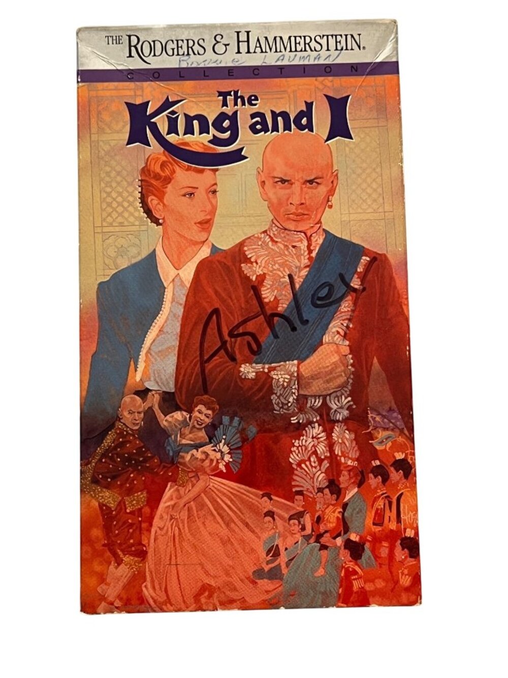 Rodgers & Hammersteins The King And I 1956 VHS Yul Brynner Musical Pre-Owned